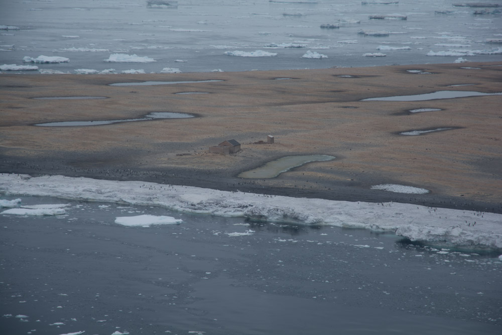 The oldest buidings in Antarctica at Cape Adare
