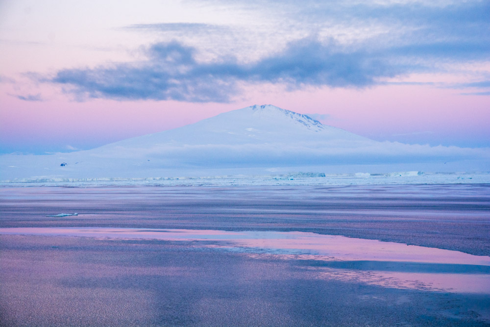 Mount Melbourne and at Cape Washington, Terra Nova Bay, Victoria Land