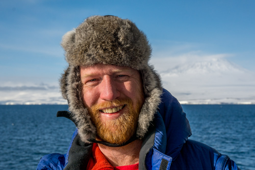 Myself and Mount Erebus 