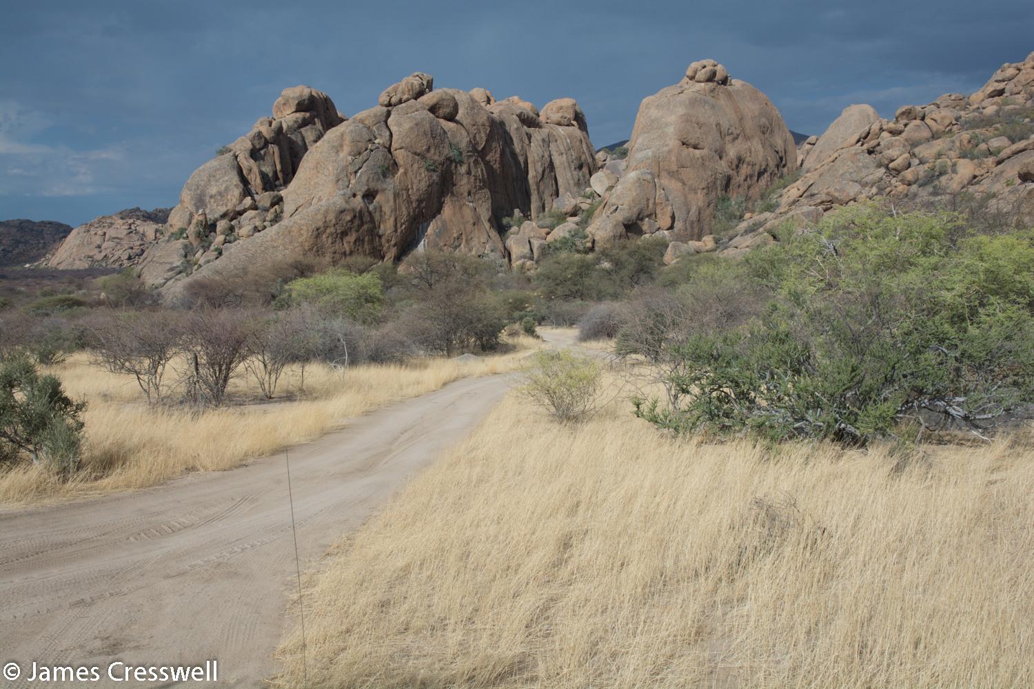 Granite in the Erongo Volcano, Namibia