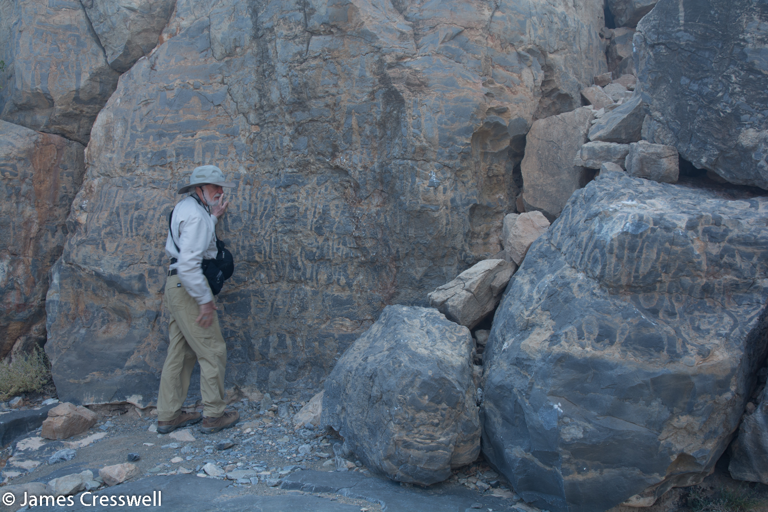Stromatolites in Namibia. 548 million year old
