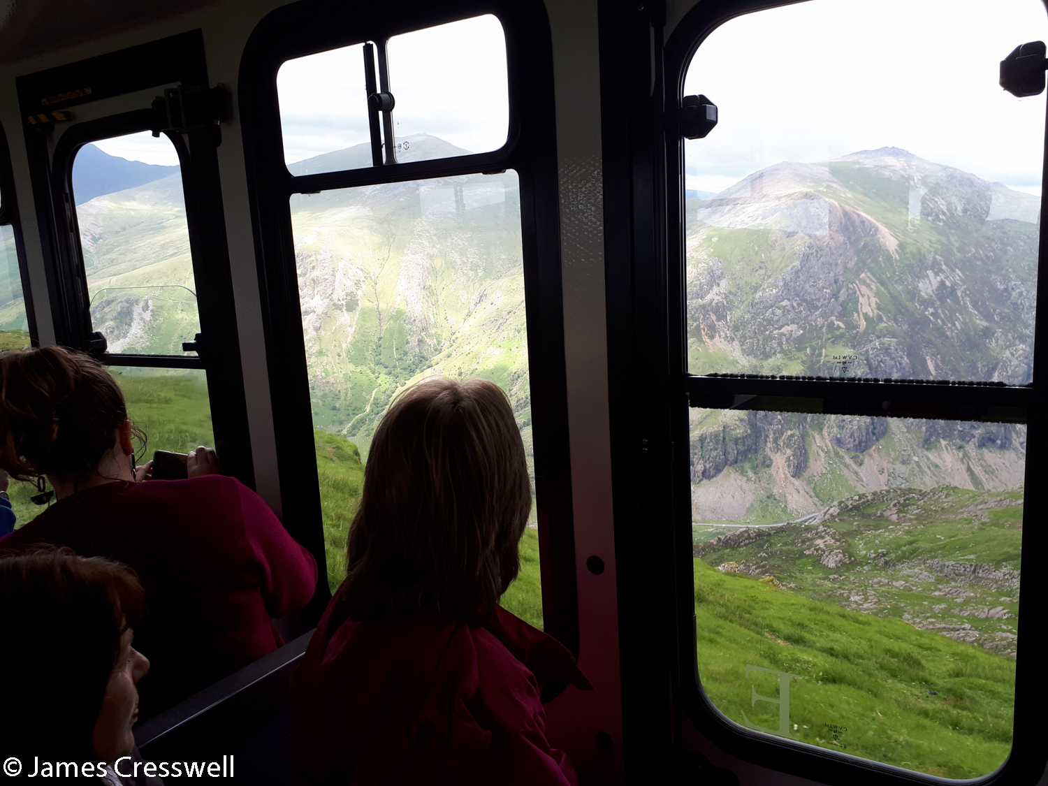 Train ride up Snowdon