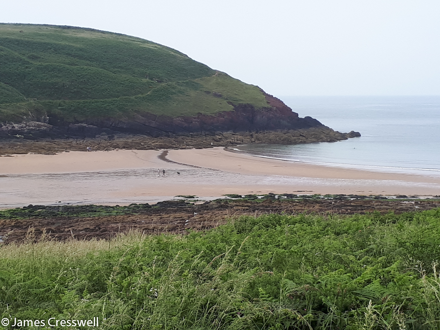 Beach at Manorbier