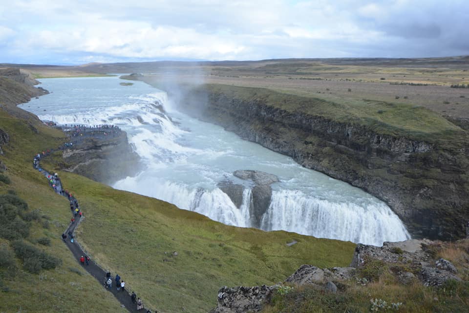 Gullfoss waterfall