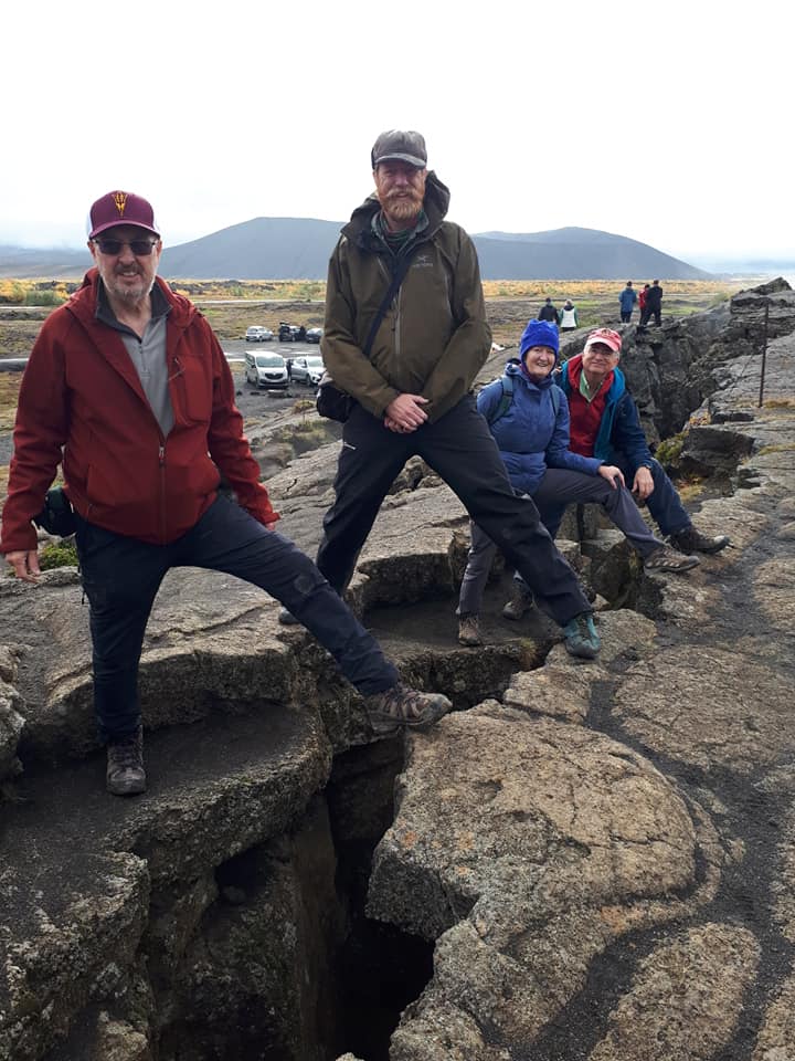 People straddling an extension fracture