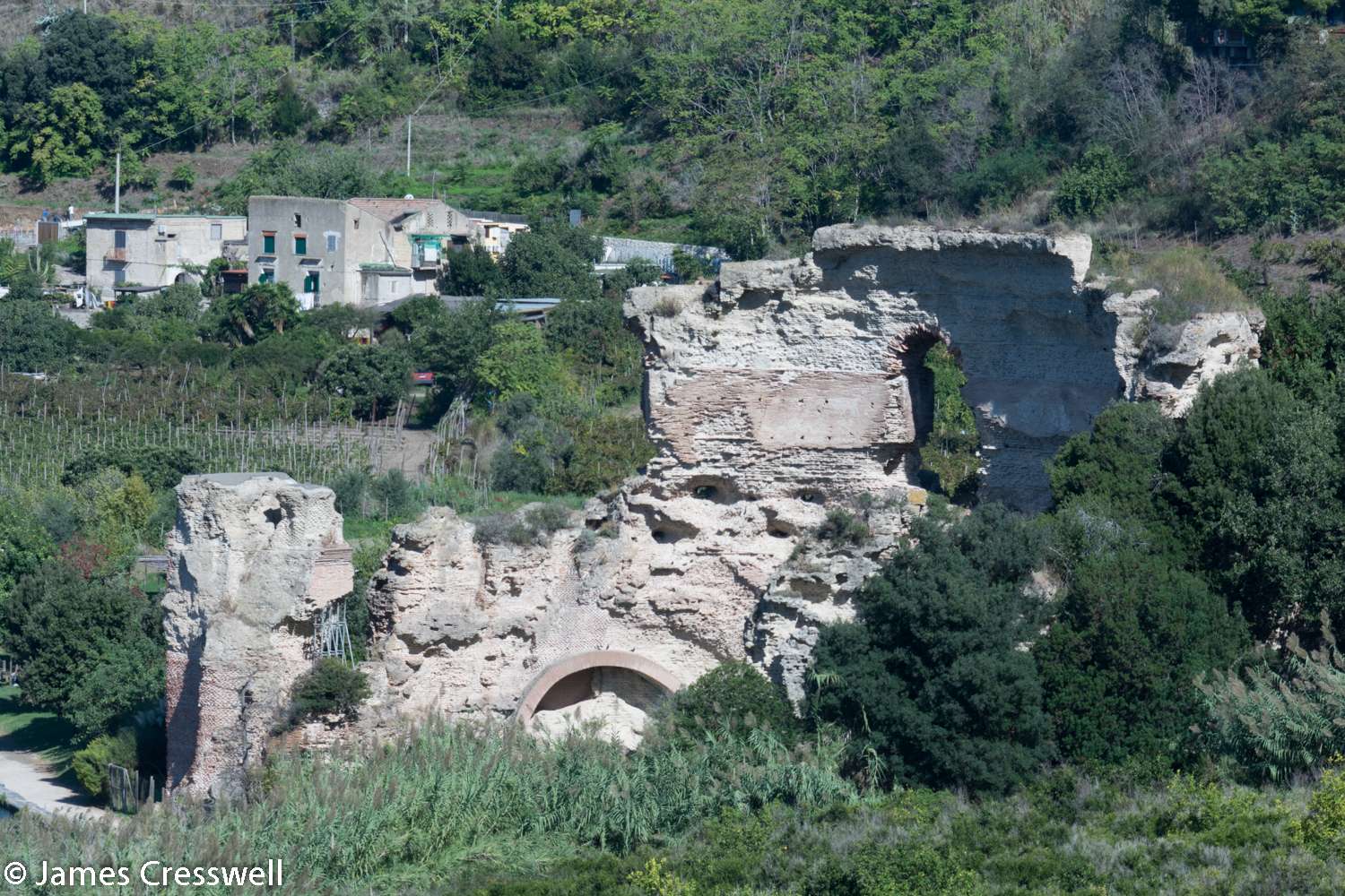 Ruins of a Roman temple