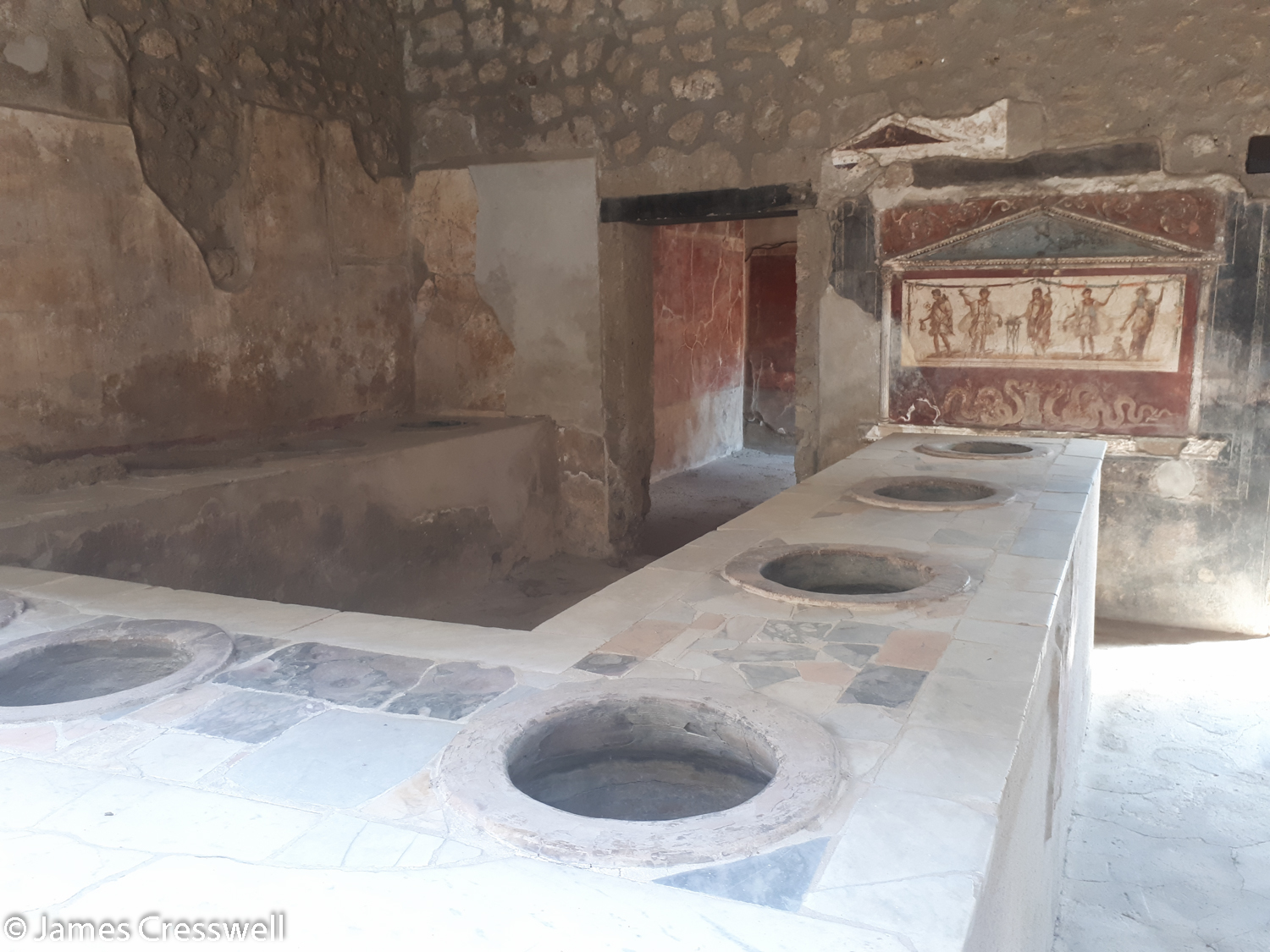 Roman fast food shop