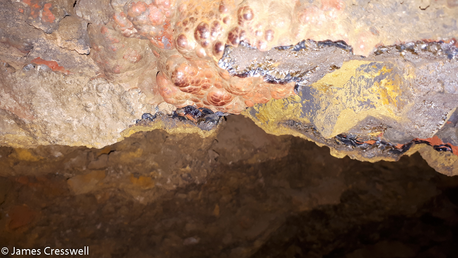 Haematite inside Filon 12 mine