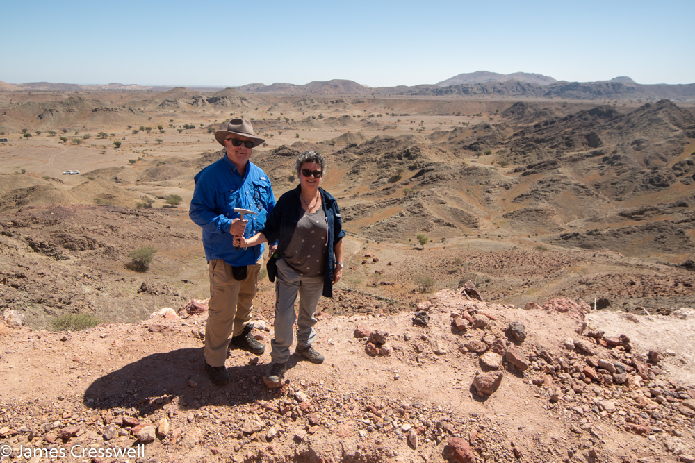 A photograph of a man and a woman