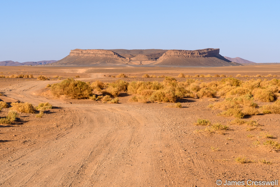 Gara Medouar, also known as Jebel Mudawwar ("round mountain") featured in the James Bond film Spectre