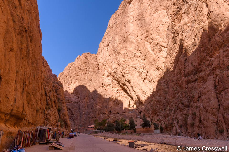 Inside the Todra Gorge