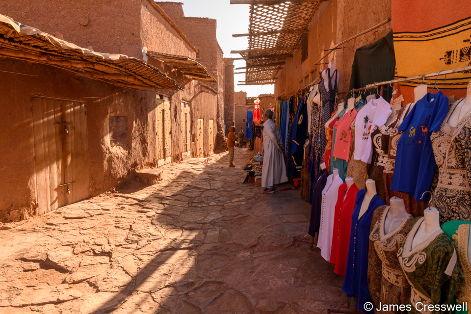 The World Heritage Site of Kasbah Ait-Ben-Hoddou.