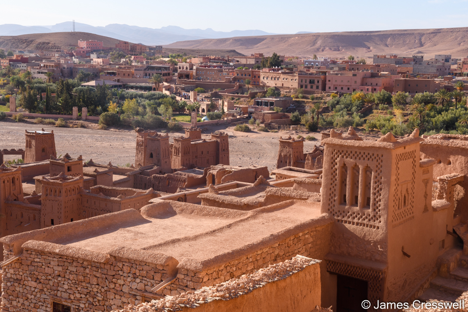 The World Heritage Site of Kasbah Ait-Ben-Hoddou.