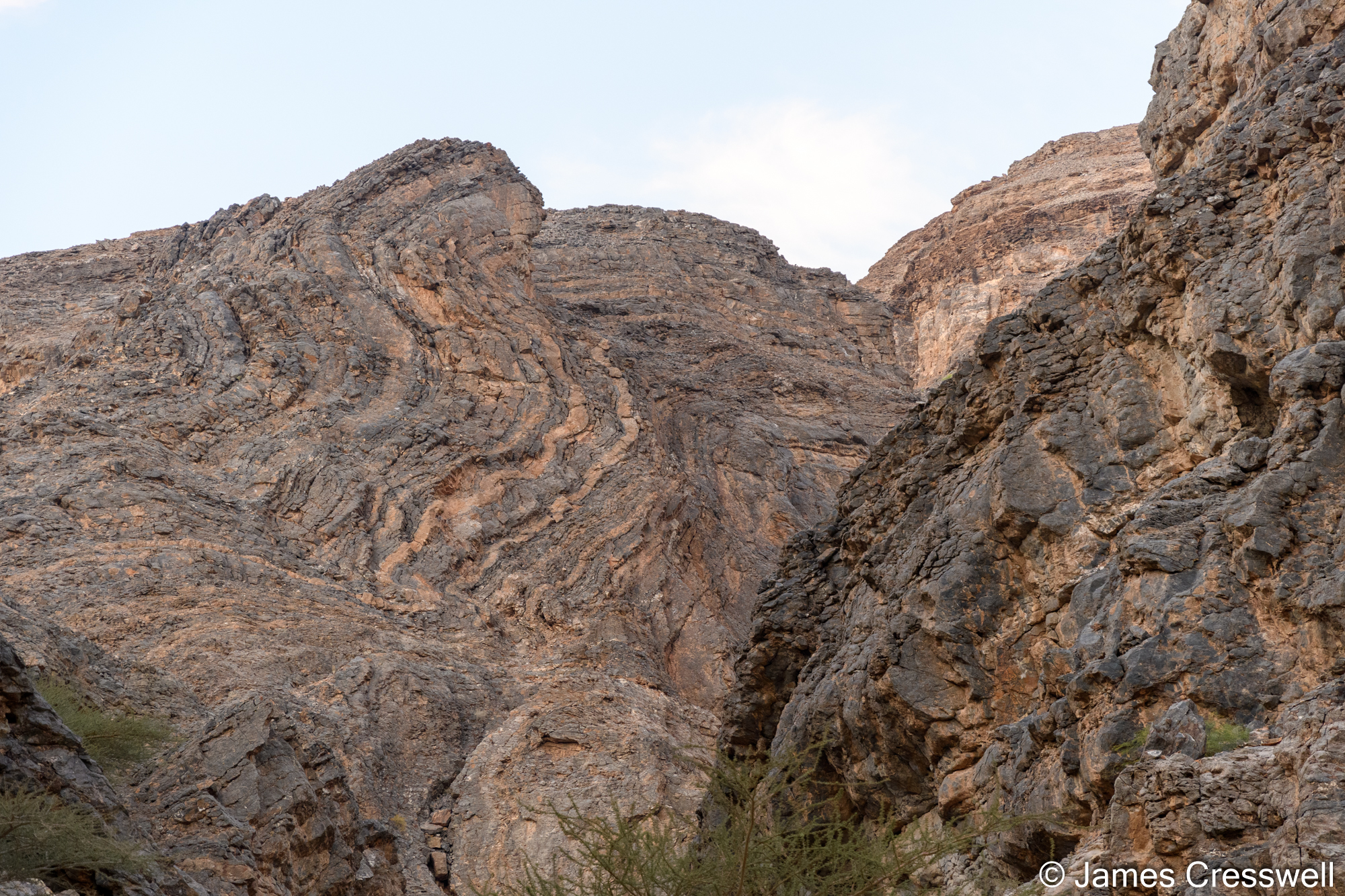 Wadi al Mayh mega sheath fold