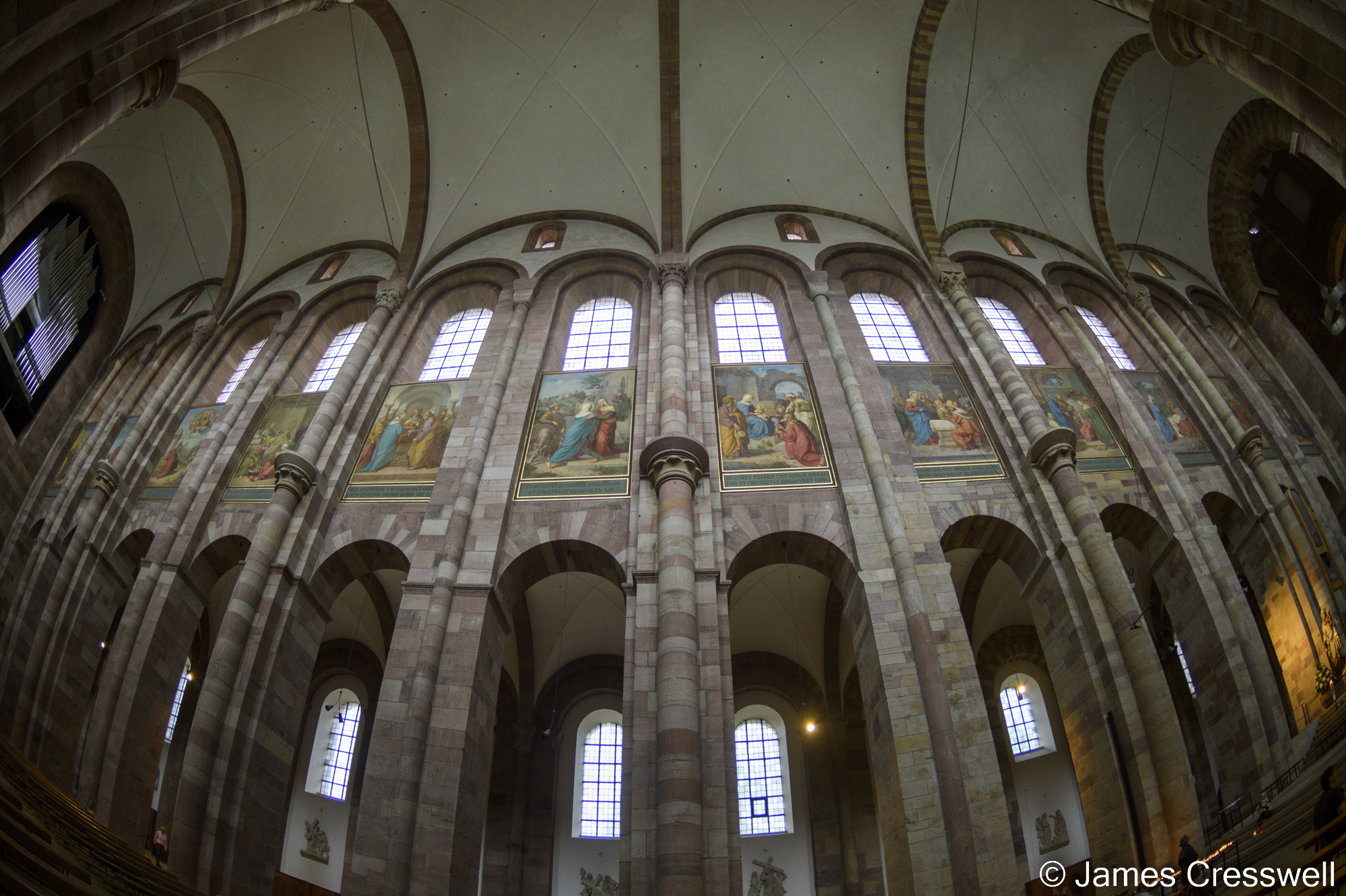 Interior of a cathedral
